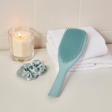 Щітка для волосся Tangle Teezer The Ultimate Detangler для вологого та сухого волосся, розплутуюча щітка для густого, кучерявого та довгого волосся, бірюзова