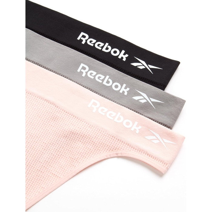 Сліпекс Reebok Daen (3 шт.) - жіноча білизна, лотос, чорний (M)