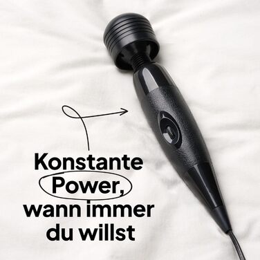 Масажер-вібратор Magic Wand з кабелем для жінок – потужний масаж, інтимна насолода