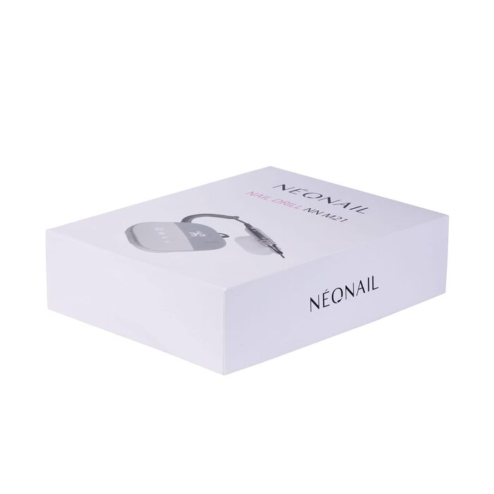 Електричний апарат для манікюру та педикюру NÉONAIL Nail Drill One Touch 21W, набір для обробки гелевих нігтів з 4 фрезами