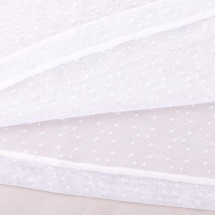 Чоловіча футболка з сітчастою тканини з короткими рукавами, спортивна, для м'язів (XL, білий)