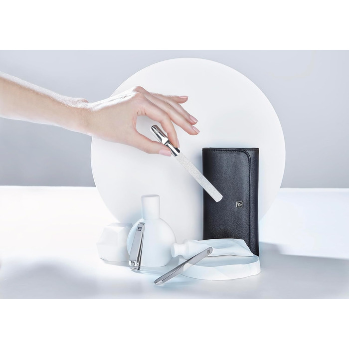 Манікюрний набір ZWILLING Premium, 5 предметів: ножиці для нігтів та кутикули (чорний)