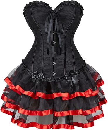 Корсет-корсет Grebrafan для жінок, чорний (42-44)