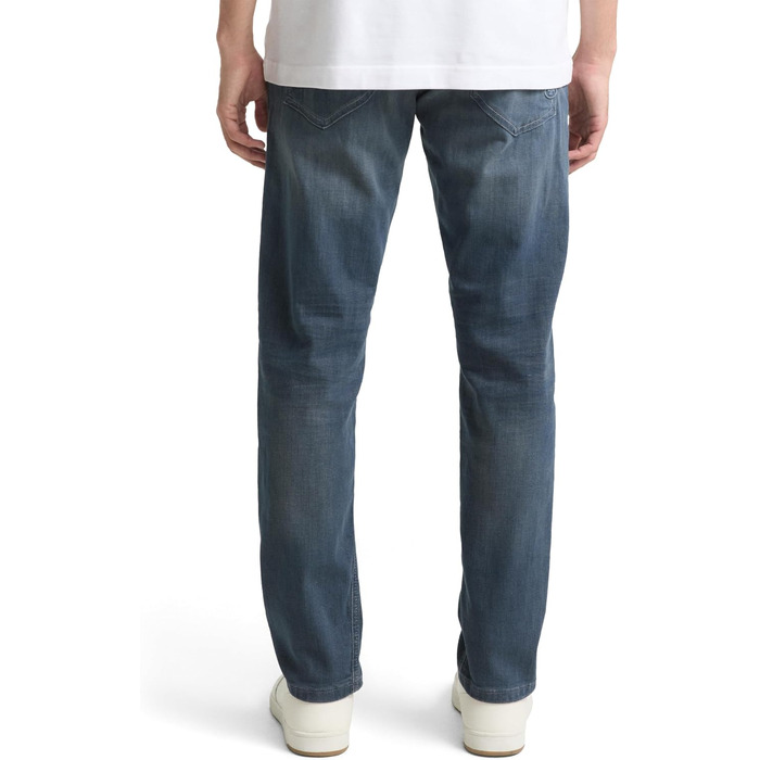 Чоловічі завужені джинси Tom Tailor TTCURT зі стрейчем, Dark Stone Blue Grey Denim (32W/32L)