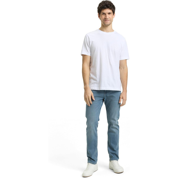 Чоловічі джинси Tom Tailor TTJOSH Regular Slim зі стрейчем, синьо-сірі (29W / 30L)