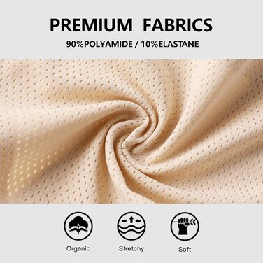 Сліпеки жіночі безшовні, 5 шт. у пакунку (M, Колір тіла) - Voenxe