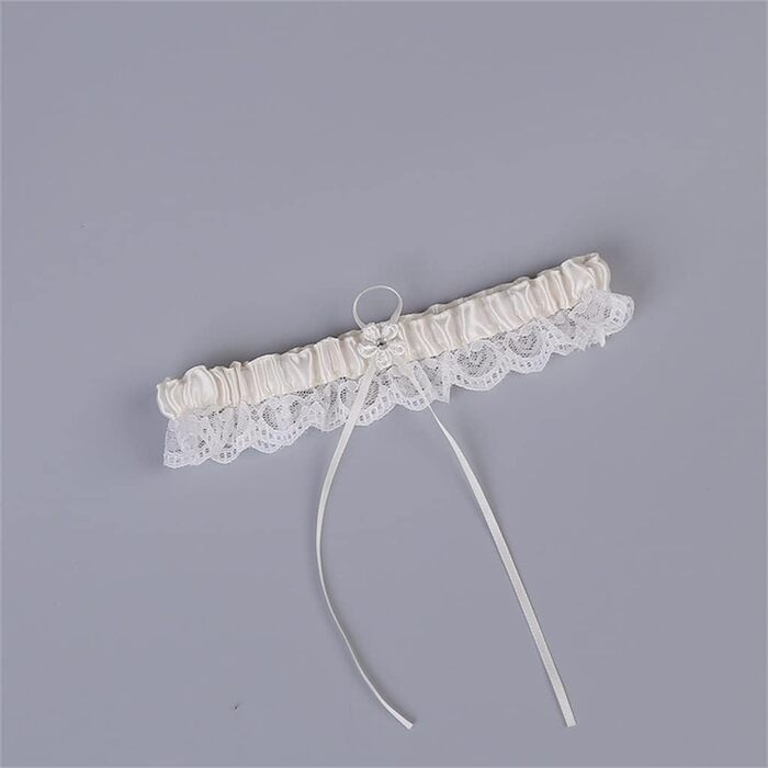 Біле мереживний стрінг для нареченої, мереживний стрінг для ніг, мереживний обруч для стегон, білий мереживний стрінг для весілля, універсальний розмір