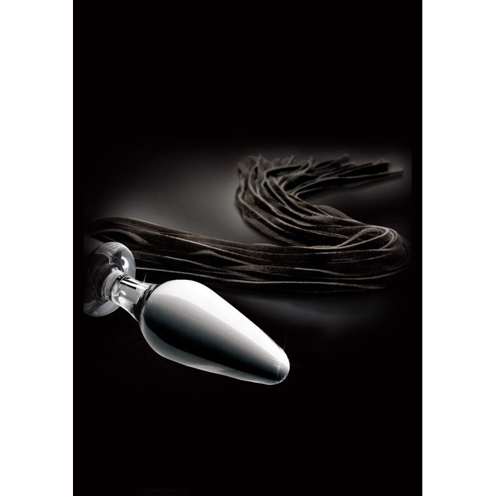 Масажер скляний ручної витримки PIPEDREAM Icicles No 29, блакитний (білий, 361)