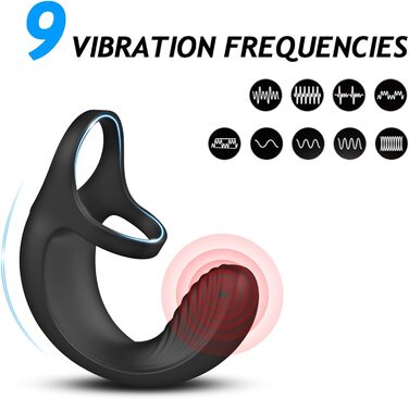 Вібруючий кільце для чоловіків, масажер простати, інтимні іграшки для дорослих