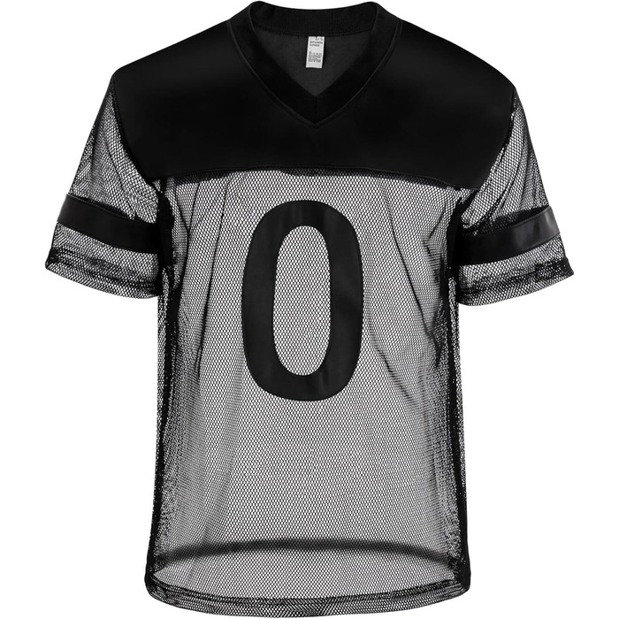 Чоловіча футболка AIEOE з сітчастою вставкою, спортивна, коротка, сітка, сексуальна, топ - S