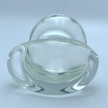 Скляний анальний плагін 60 мм - Dilatator для жінок та чоловіків, SM іграшки для пар