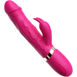 Вібратор G-Punkt Klassischer: 10 режимів, силікон, для жінок та пар (рожевий)