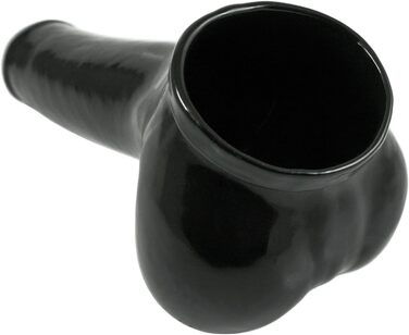 Провізорний рукав для пеніса Toylie Latex L - 14,5 см, чорний, Made in Germany