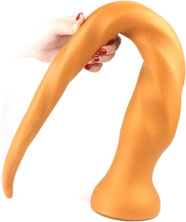 Анальний плаг Roluck для чоловіків, 54 см, з м'якого силікону, з присоском для масажу простати та анального оргазму, розширювач (XL(62 см))