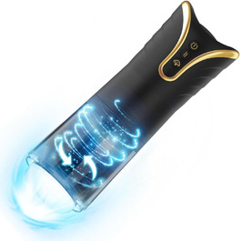 Електричний масажер для чоловіків з телескопічною функцією, автоматичний стимулятор пеніса, секс-іграшка