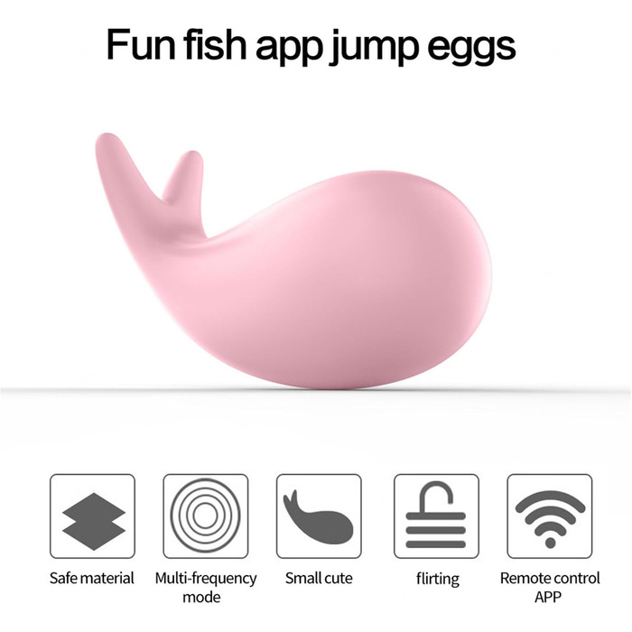 Вібратор з дистанційним керуванням через додаток, 10 режимів вібрації для жінок, портативний G-spot вібратор для пар, рожевий