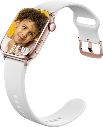 Смарт-годинник Ice-Watch ICE smart 2.0, силіконовий ремінець, дисплей 1,96 дюйма, колір Rose Gold & White