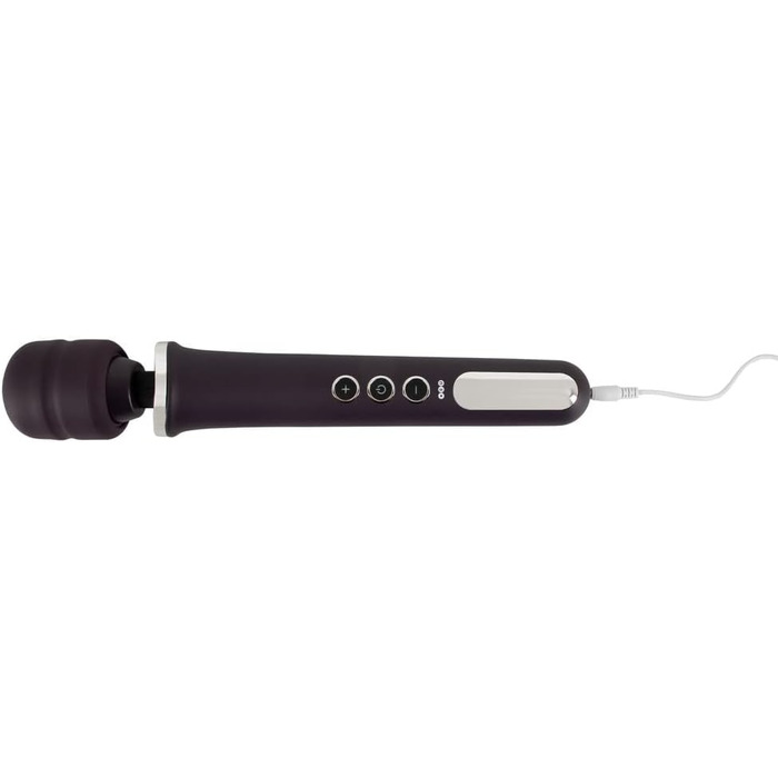 Масажний стрижень ORION 'Power Wand' - інтенсивний масажний стрижень для жінок та чоловіків, 10 режимів вібрації, 5 швидкостей, фіолетовий