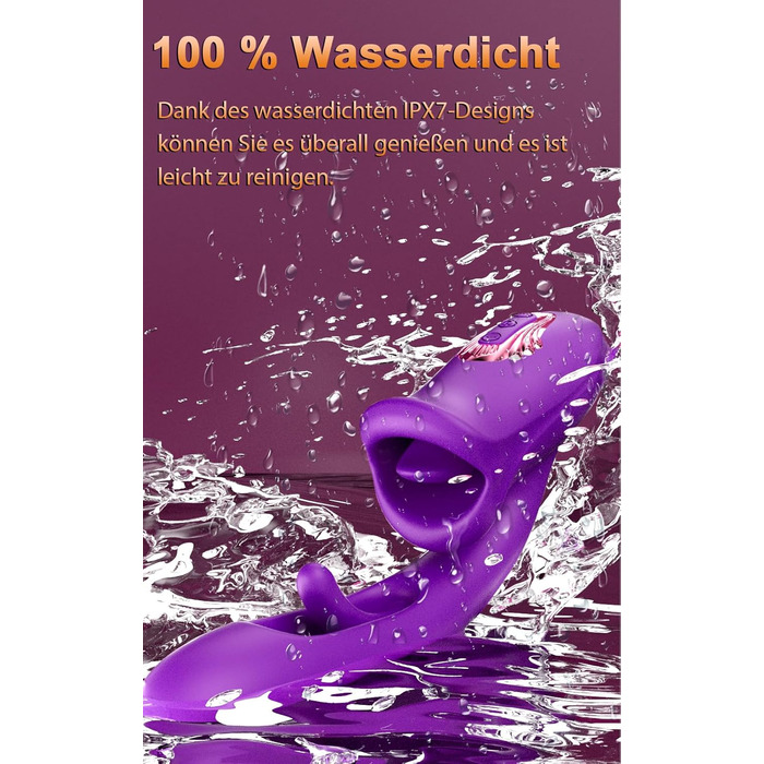 Вібратор для жінок з 10 режимами, стимулятор клітора та анальний секс-іграшка для пар