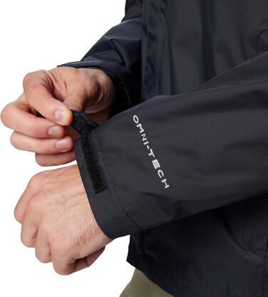 Чоловіча водонепроникна куртка Columbia Watertight II, чорна, розмір XXL