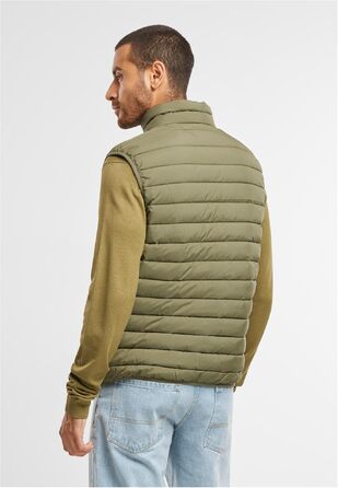 Легкий базовий жилет Urban Classics Basic Light Weight Vest, темно-оливковий, розмір S