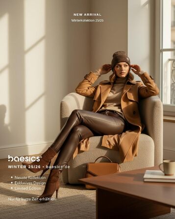 Зимова шапка Baesics унісекс з принтом серце, м'яка тепла шапка для жінок та чоловіків, колір Taupe Leo, один розмір