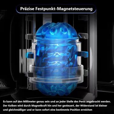 Електричний мастурбатор для чоловіків: чаша з 10 функцій, телескопічний, масажний, портативний