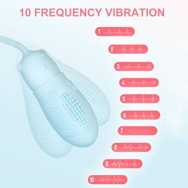 Вібруюче яйце 10 режимів: Bluetooth, керування через додаток, для жінок. Інтимні іграшки для дорослих