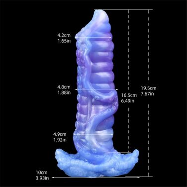 Анальний дildo з силікону Axcroo з 5 кульками - анальний плагін, перлове яйце, мастурбатор для жінок та чоловіків