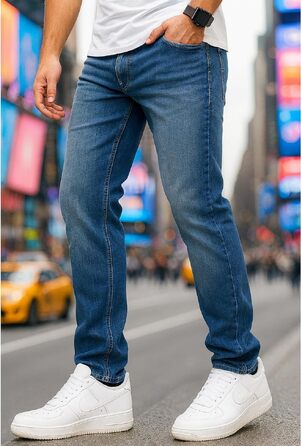 Чоловічі джинси Jack & Jones Infinity Mike ARIS Comfort Fit, сині (30W / 34L)