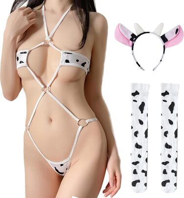 Костюм для косплею JasmyGirls: жіноча білизна в стилі аніме з принтом 