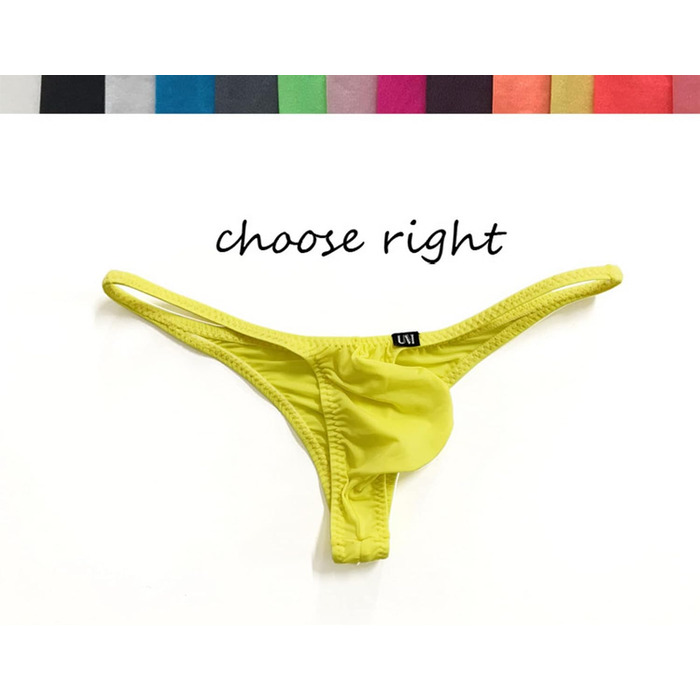 Танга чоловічі Faringoto Comfort з тонкого шовку, низька талія (6 шт.) розмір L (3030)