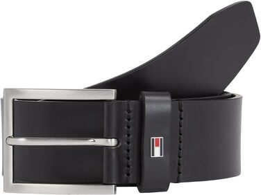 Чоловічий шкіряний ремінь Tommy Hilfiger Hampton 4.0 AM0AM08361, чорний, розмір 95