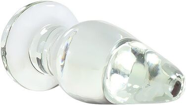 Скляний дилдо для анусу OnundOn - великий розмір 19.3 x 7.2 см