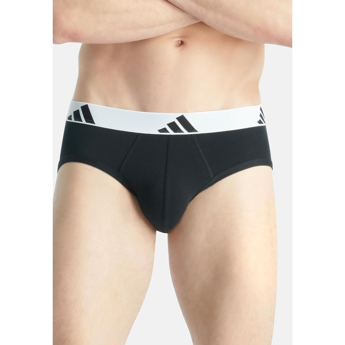 Труси чоловічі Adidas (3 шт. в упаковці) (XXL, чорний 006)