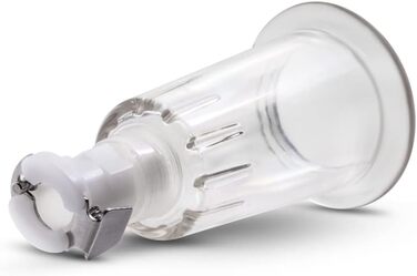 Вагінальна/Кліторальна помпа для жіночих інтимних процедур, силікон