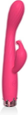 Вібратор для жінок G-Spot Dildo Rabbit Vibrator з 10 режимами вібрації, рожевий