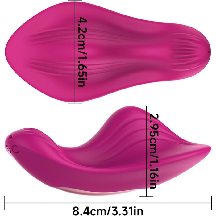 Вібратор для жінок та пар з 9 режимів вібрації та пультом дистанційного керування (APP)