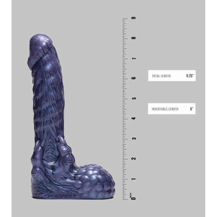 Реалістичний дилда з силікону Fleshlight Freaks Predator, 22.5 x 5 см