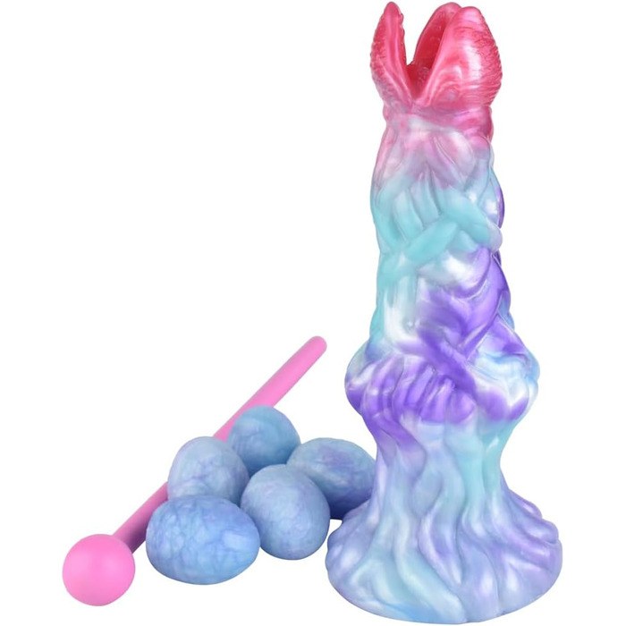 Анальний вібратор-яйце Lmgoc з набором з 5 яєць, силікон, G-Spot, простата, для жінок, чоловіків, пар