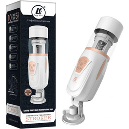 Автоматичний статевий аксесуар для самостійних задоволень з 10 телескопічними режимами та 5 швидкостями. Стимулятор з 3D силіконовою вагіною та пенісом.