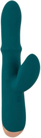 Вібратор You2Toys Thumping Rabbit, Зелений, 12.4 см