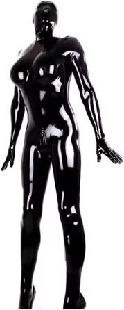 Костюм з латексу DDINGHOONQPODFR для жінок та чоловіків, чорний, з капюшоном, рукавичками та шкарпетками, 3D-крій