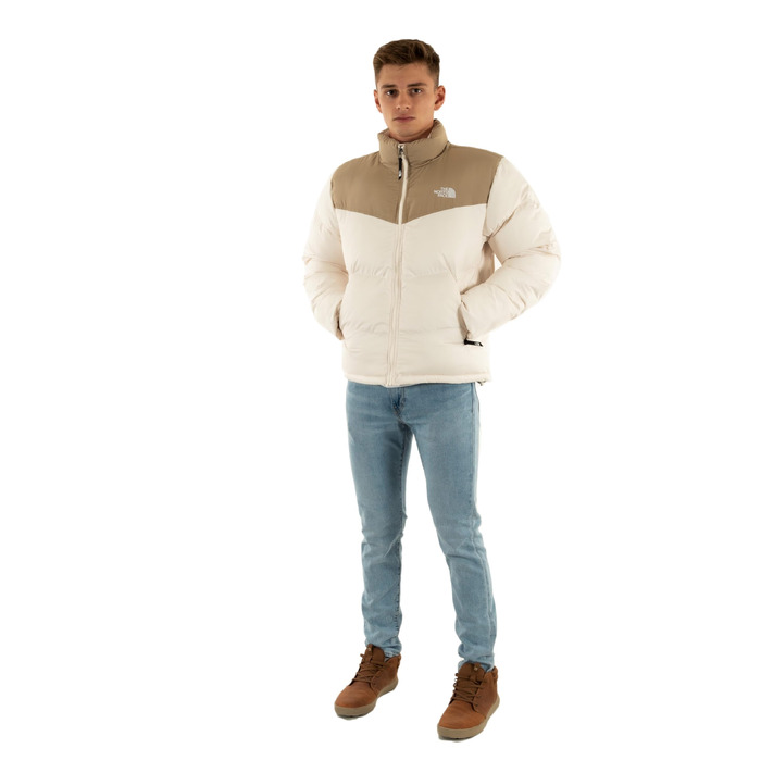 Чоловіча куртка The North Face M Saikuru, колір Mushroom Grey/White Dune, розмір XXL