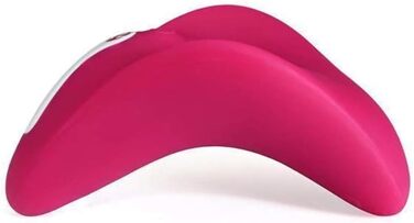 Вібратор Nomi Tang Better Than Chocolate 2 - водостійкий, безшумний, з силікону, з сенсорним слайдером, акумуляторний, червоно-фіолетовий