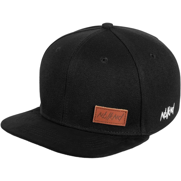 Кепка-бейсболка Nebelkind Unisex Snapback з прямим козирком та патчем, регульована, один розмір