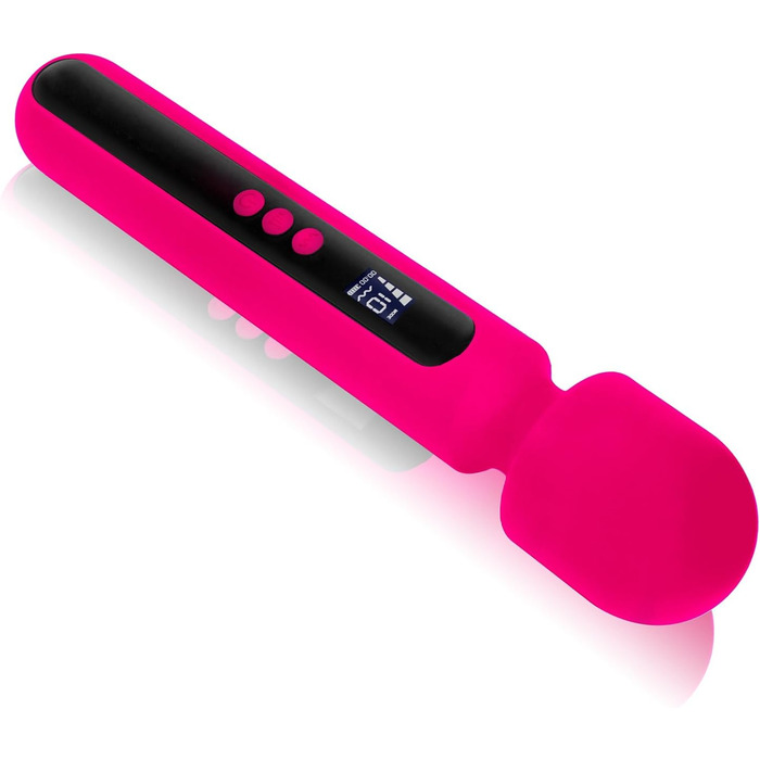 Вібратор NEU 'THE ROCK XXL' з преміум-силікону: масажер для жінок, сексуальна іграшка для пар, вібратори - рожевий