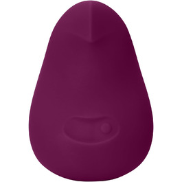 Вібратор Dame | Міні вібратор для жінок з гнучкою формою | Водонепроникний, USB-зарядний, з медичного силікону | Компактний, дискретний, кольори сливи