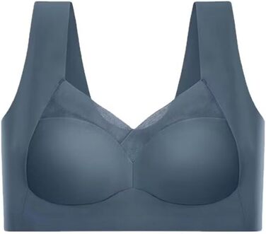 Тянучий бюстгальтер Tian Dee для корекції фігури, без кісточок, ефект пуш-ап, XL, темно-синій