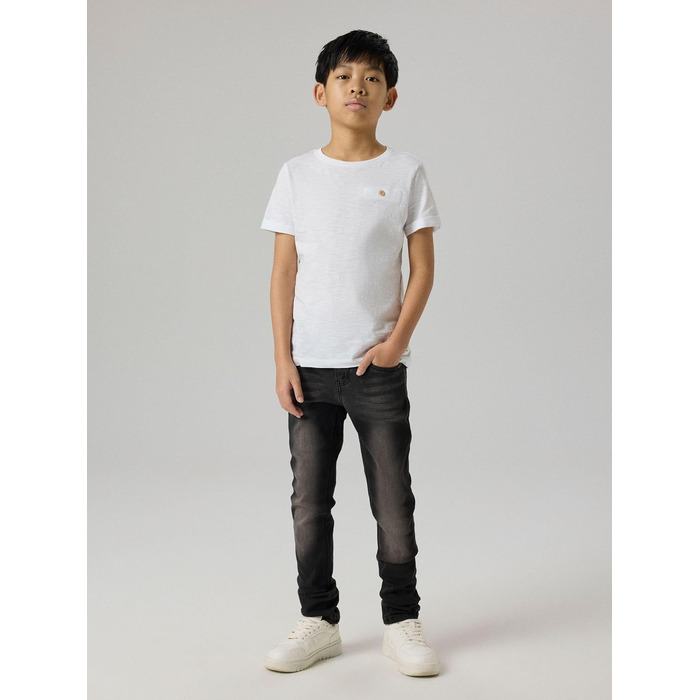 Джинси для хлопчиків NAME IT X-Slim, чорний денім, зріст 170 см
